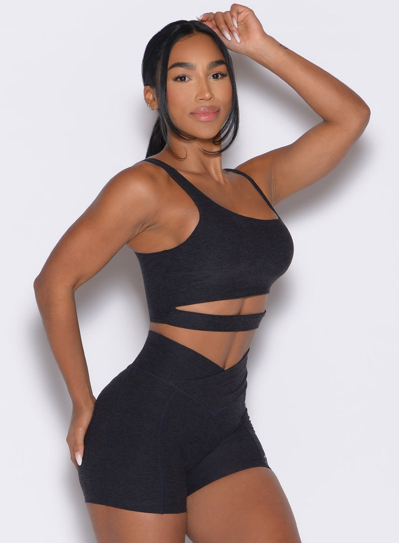 Asymmetrical Slit Bra