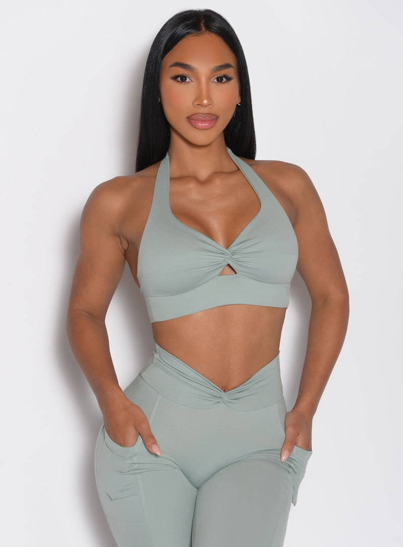 Backless Knot Bra