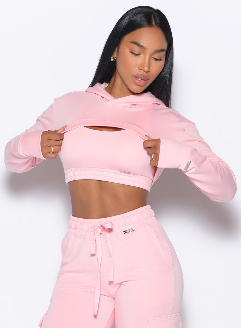 Sweat Bolero Hoodie