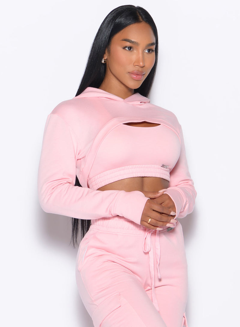 Sweat Bolero Hoodie
