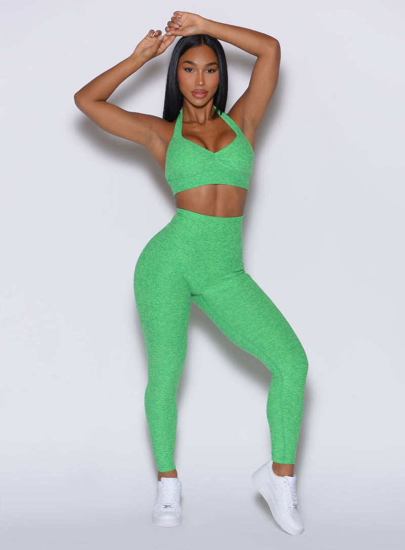 V Back Leggings