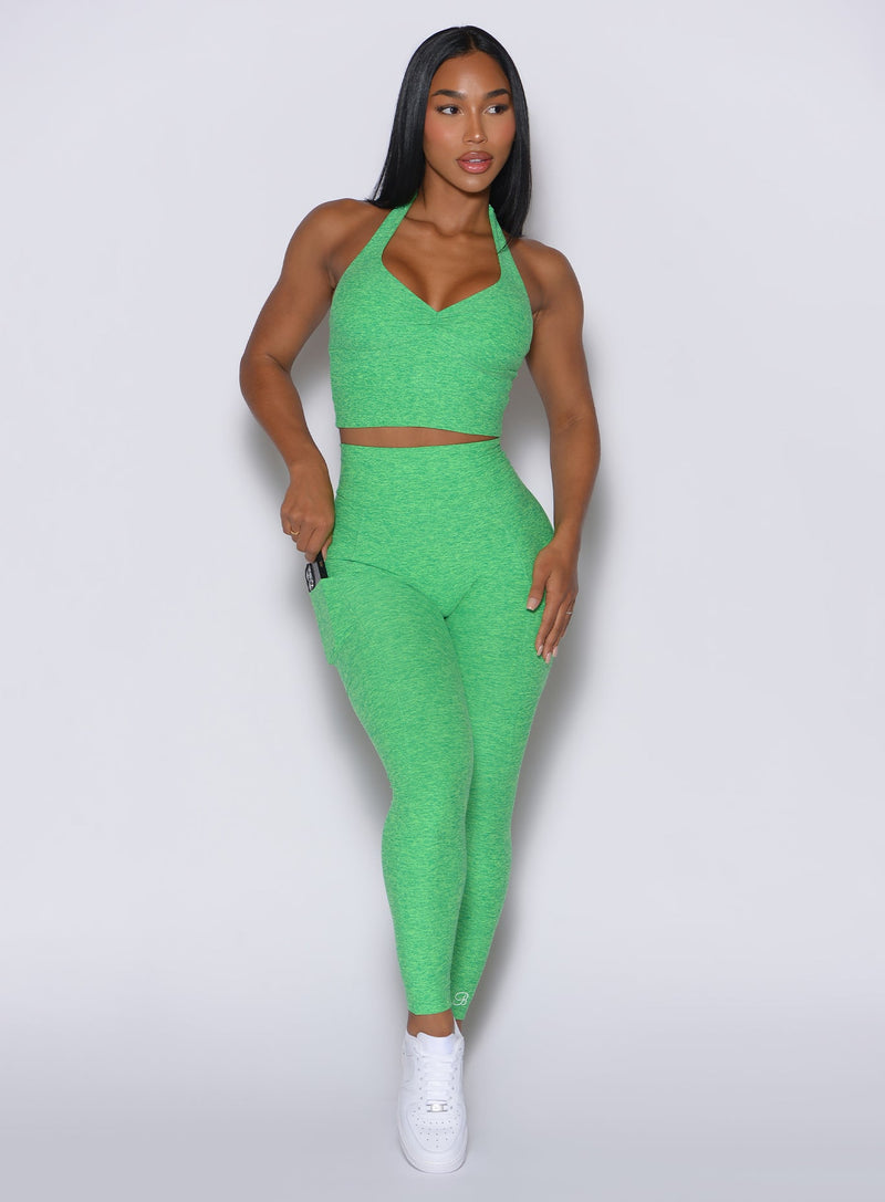 V Back Leggings