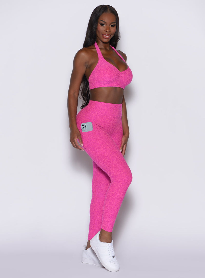 V Back Leggings