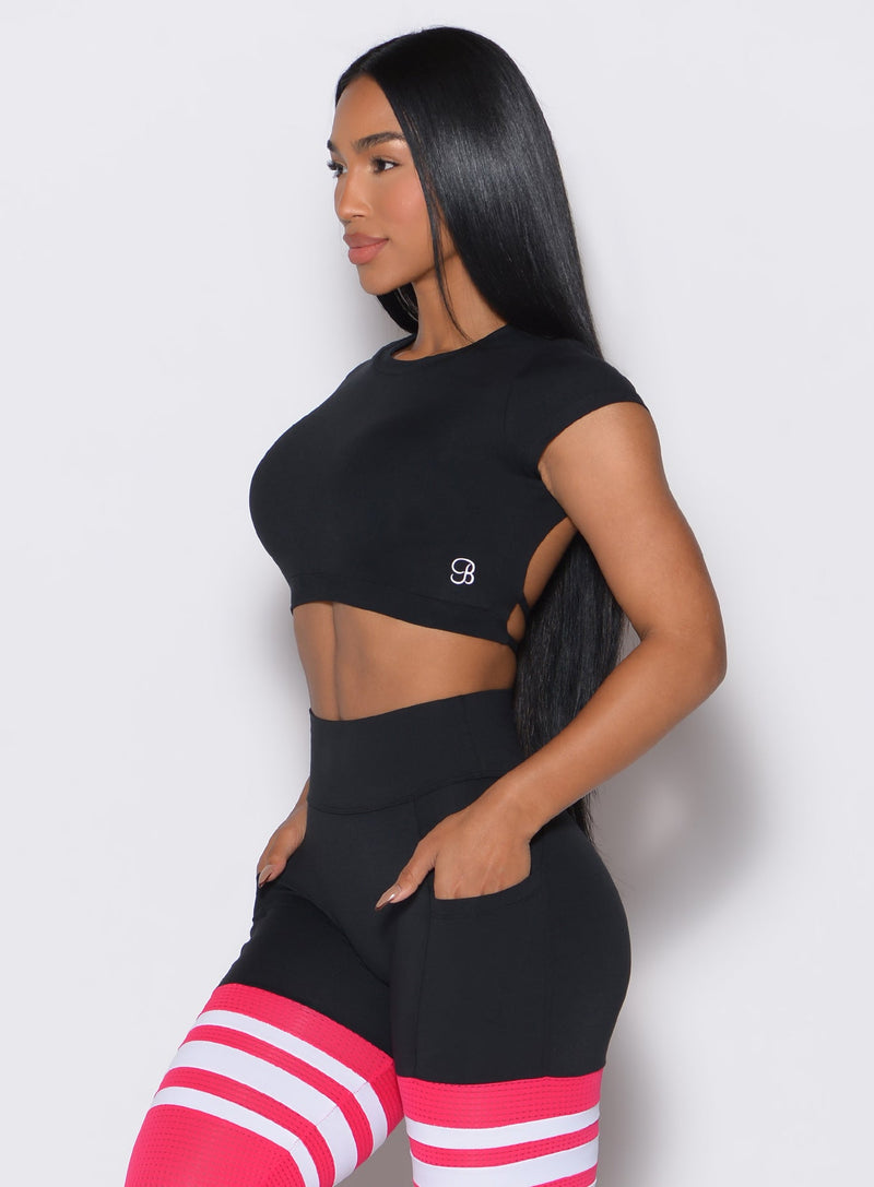 Open Back Tee
