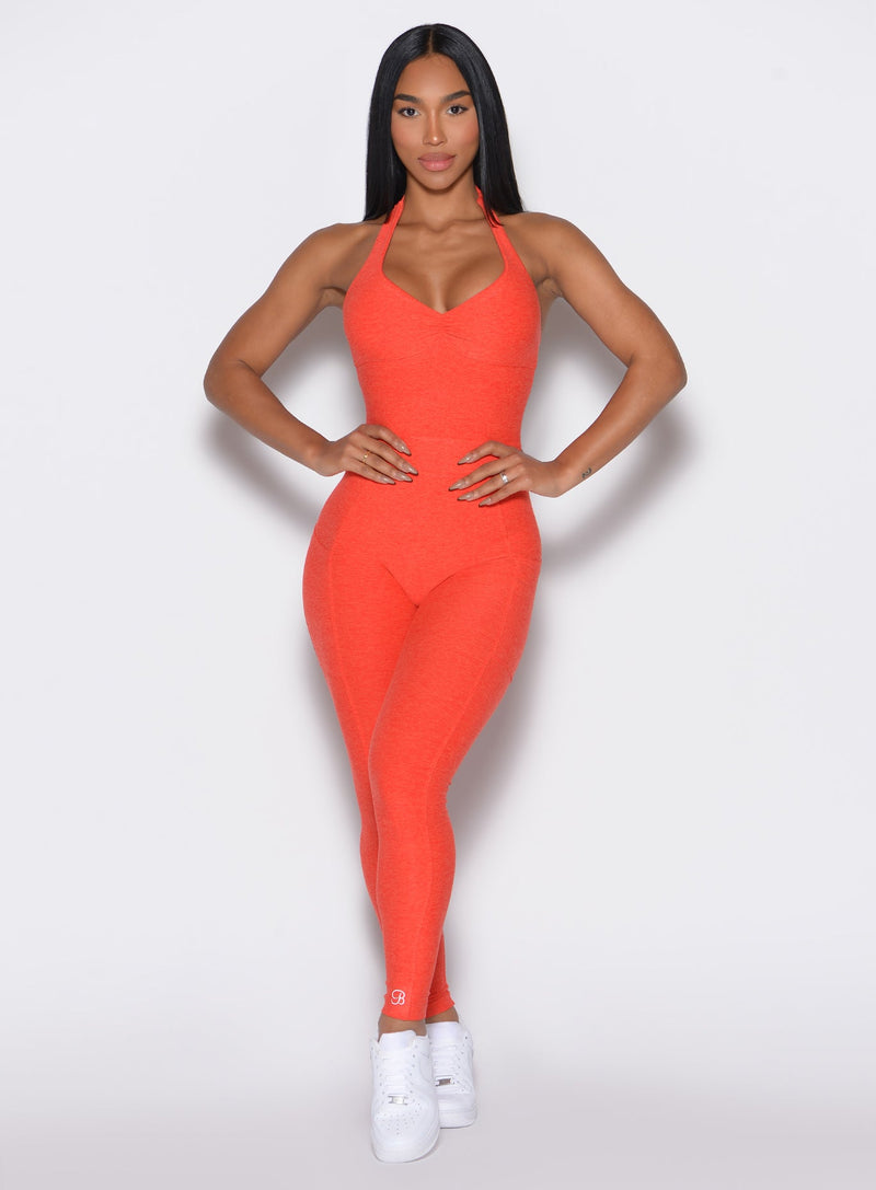 Backless Pocket Bodysuit