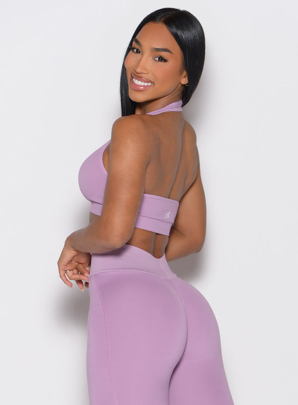 Rib Backless Bra