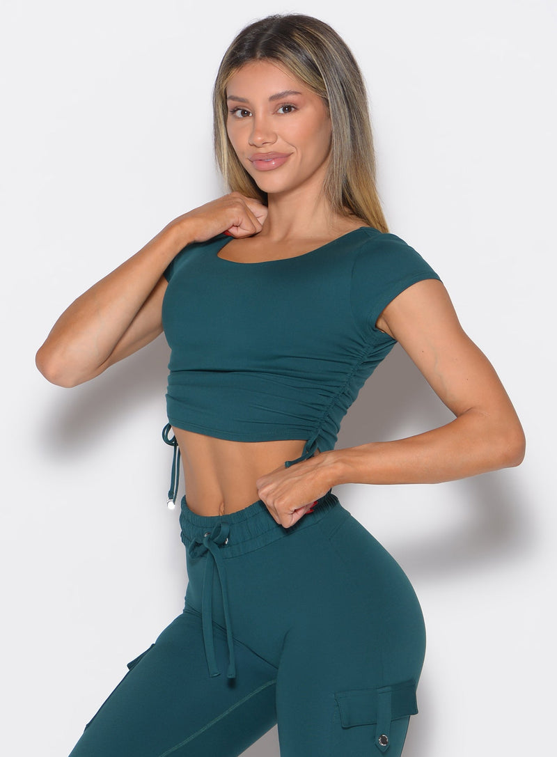 Scrunch Fit Bra-Tee