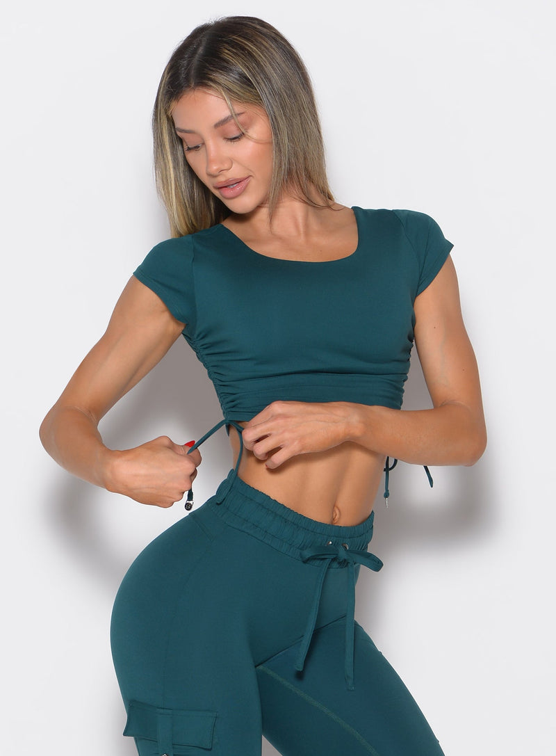 Scrunch Fit Bra-Tee
