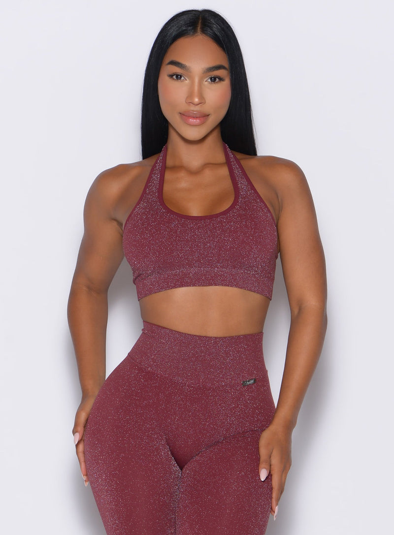 Shimmer Backless Bra