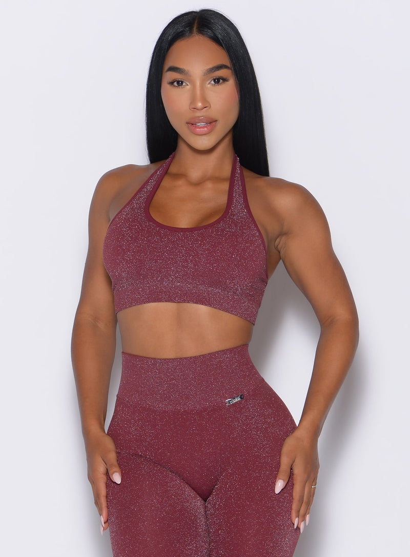 Shimmer Backless Bra