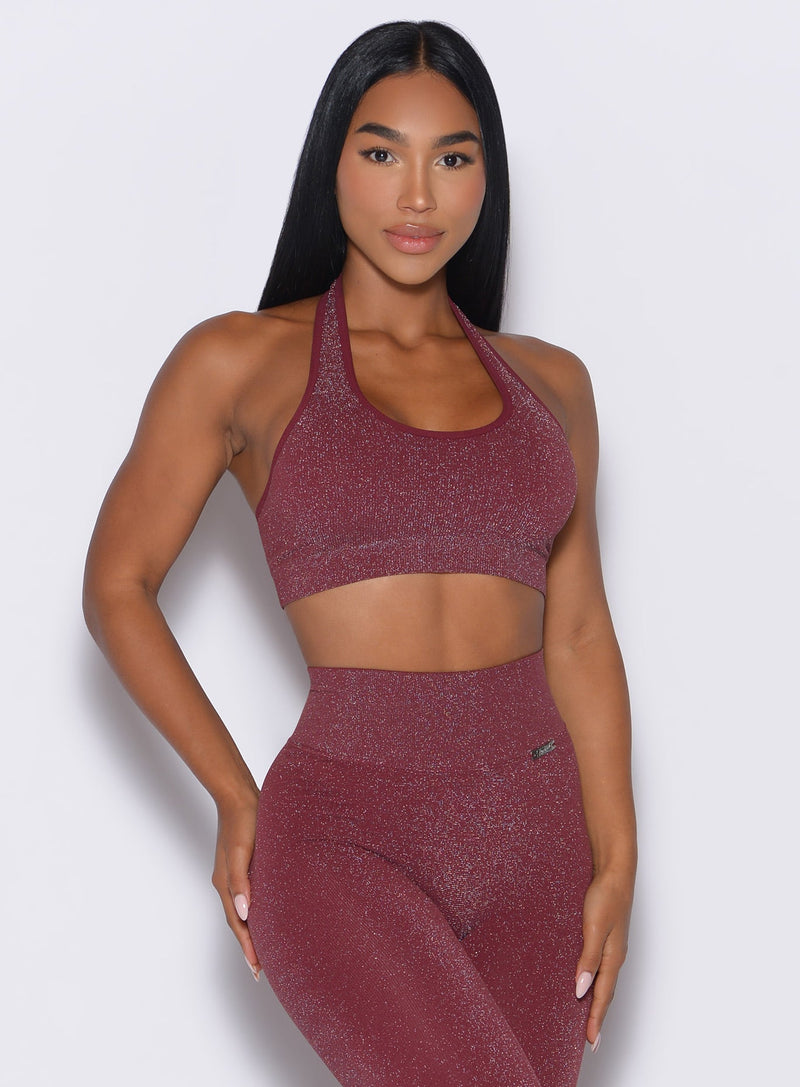 Shimmer Backless Bra