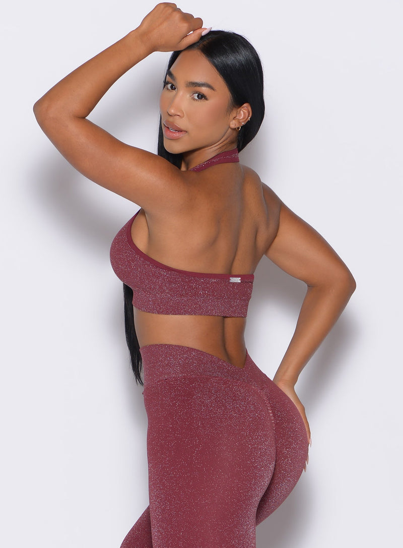 Shimmer Backless Bra