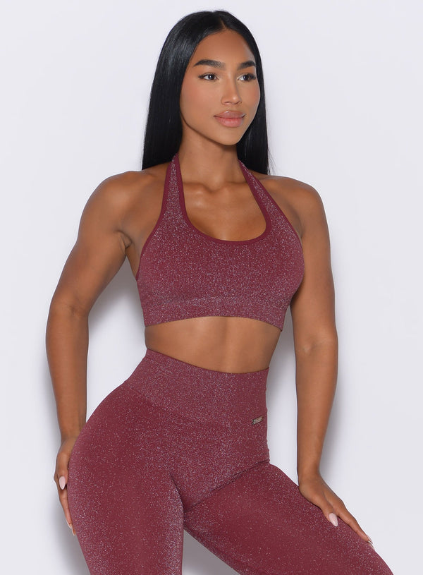 Shimmer Backless Bra