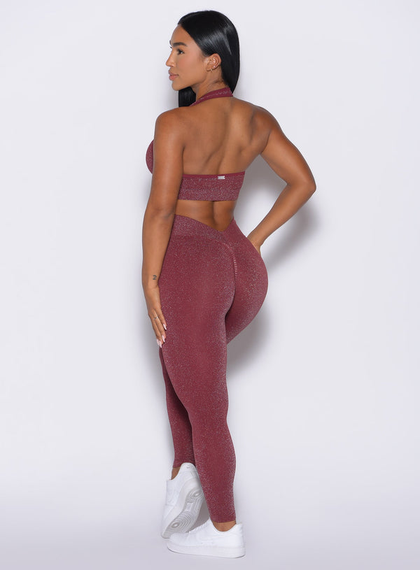 Shimmer V Back Leggings