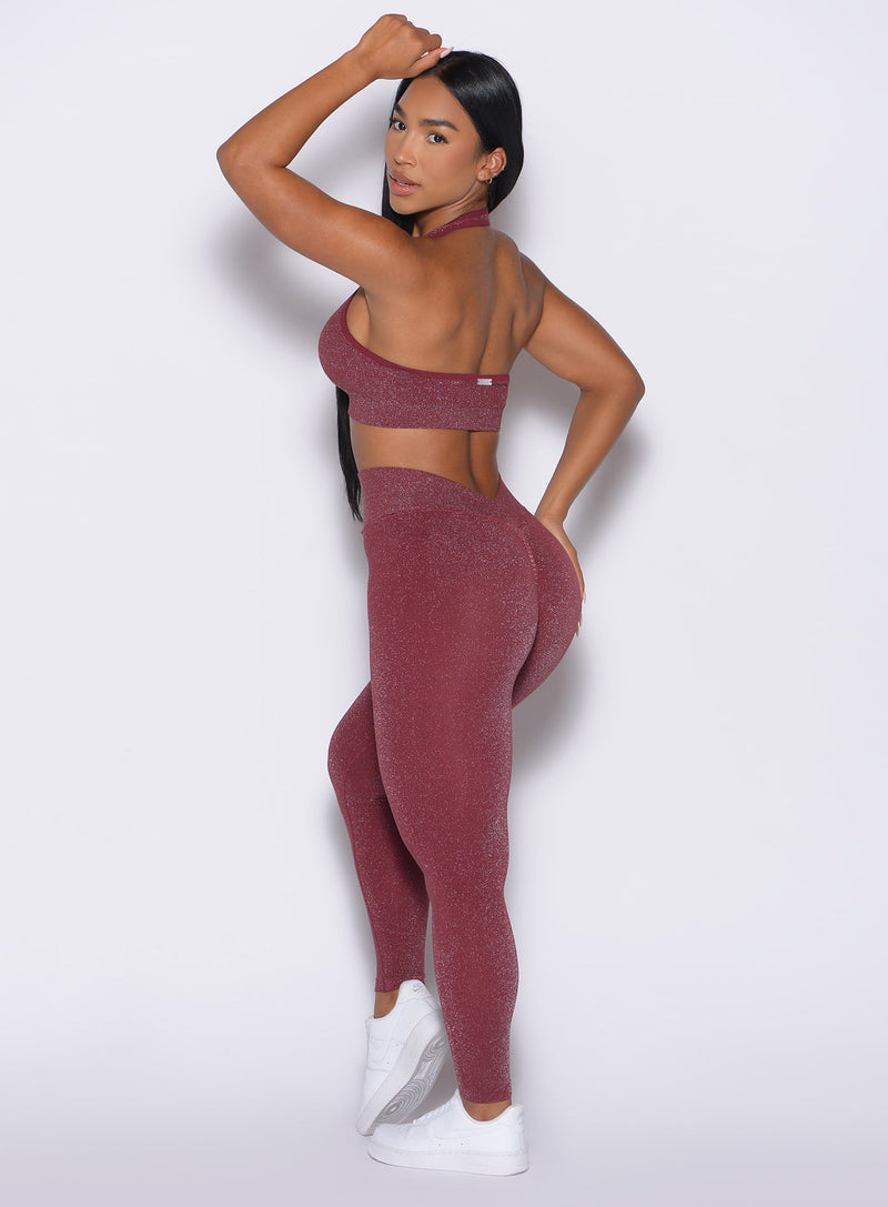 Shimmer V Back Leggings