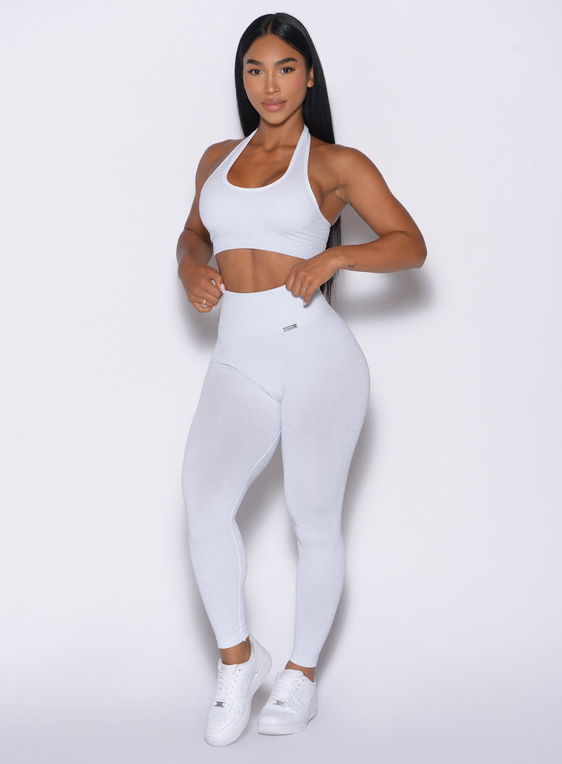 Shimmer V Back Leggings