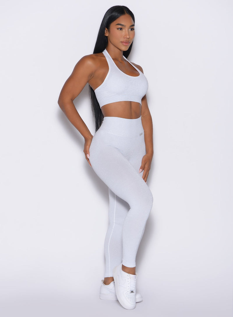 Shimmer V Back Leggings
