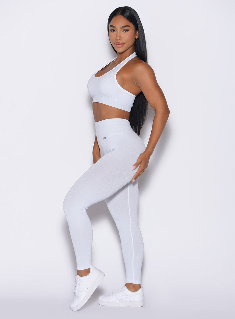 Shimmer V Back Leggings