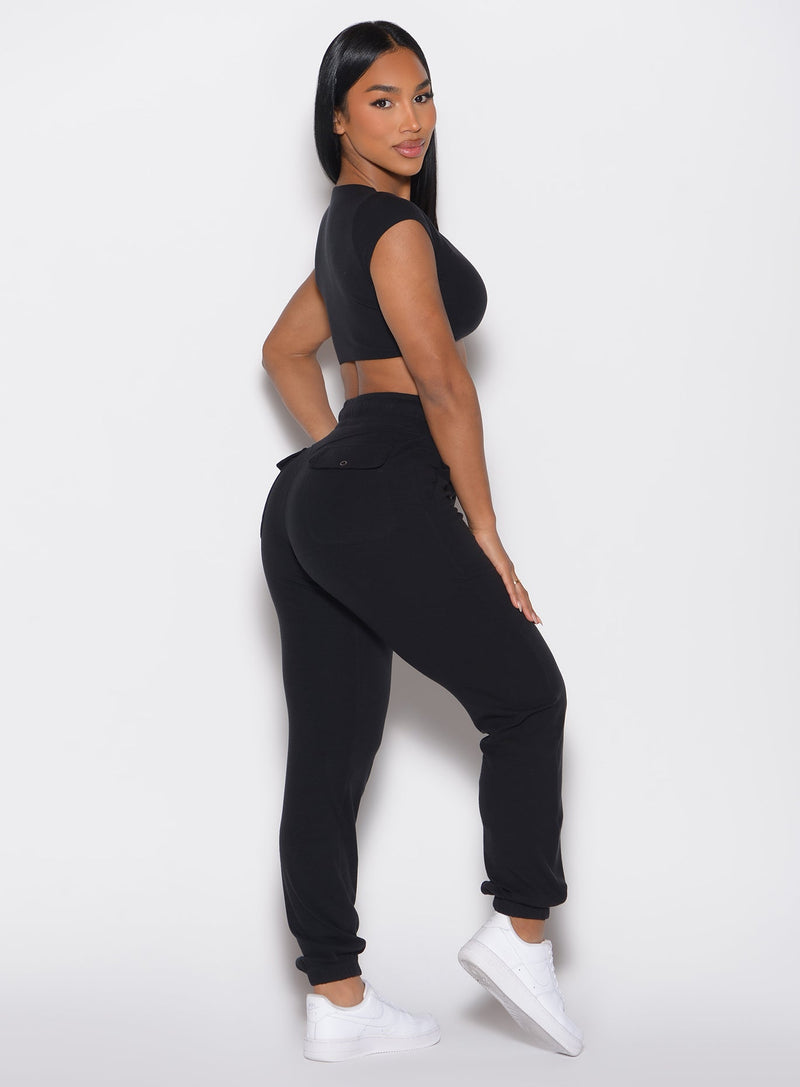 Snap Rib Joggers