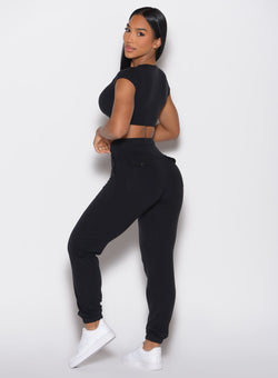 Snap Rib Joggers