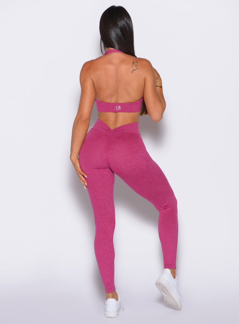 V Back Leggings