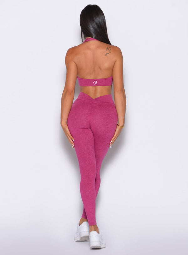 V Back Leggings