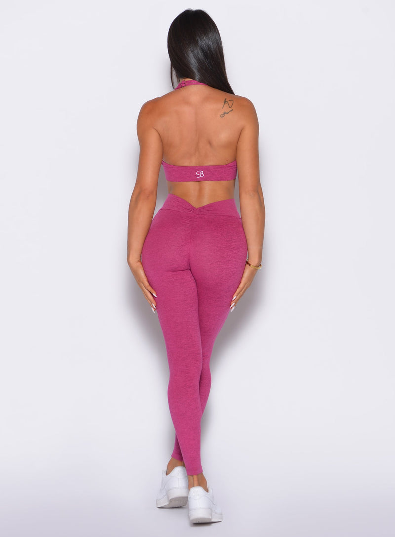 V Back Leggings