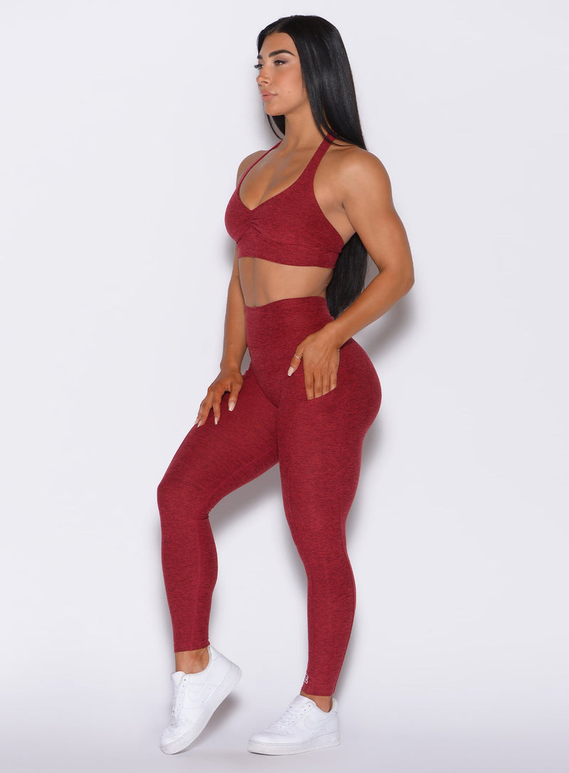 V Back Leggings