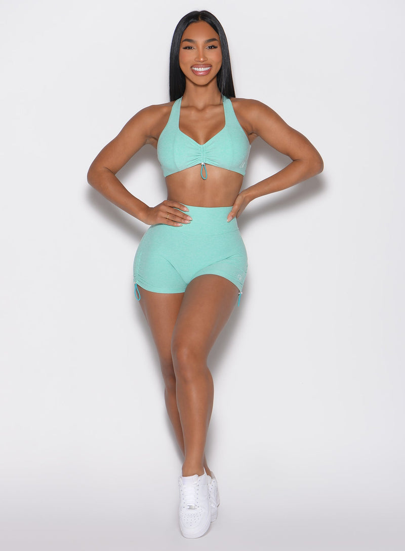 V Back Toggle Shorts